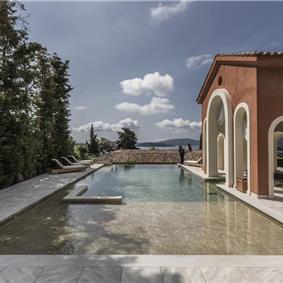 5 bedroom villa with infinity pool on Lefkada, sleeps up to 14